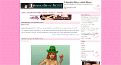 Desktop Screenshot of 1naughtyblog.com